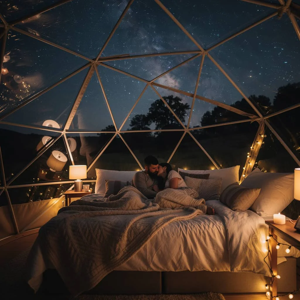 Visitar un glamping