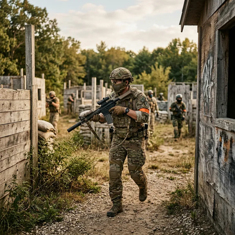 Airsoft: Misión Táctica con Equipo
