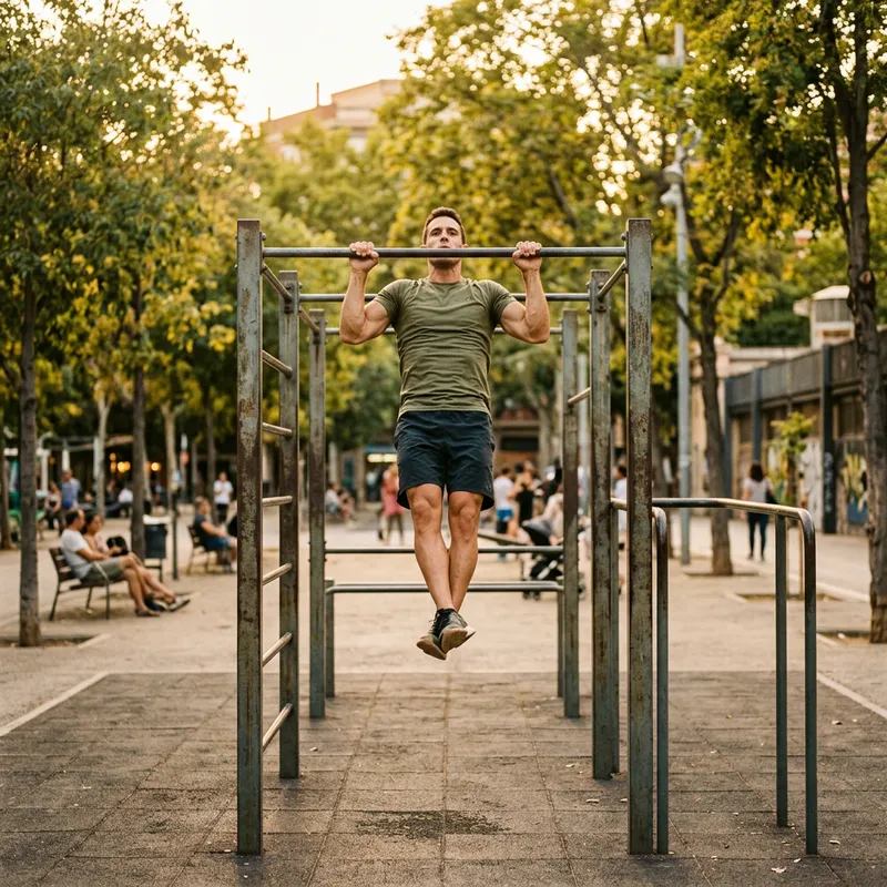 Calistenia: Barras del Barrio