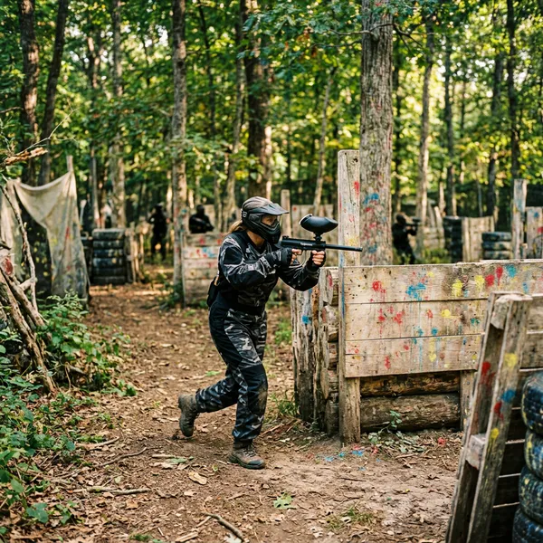 Paintball: Estrategia y Disparos de Color