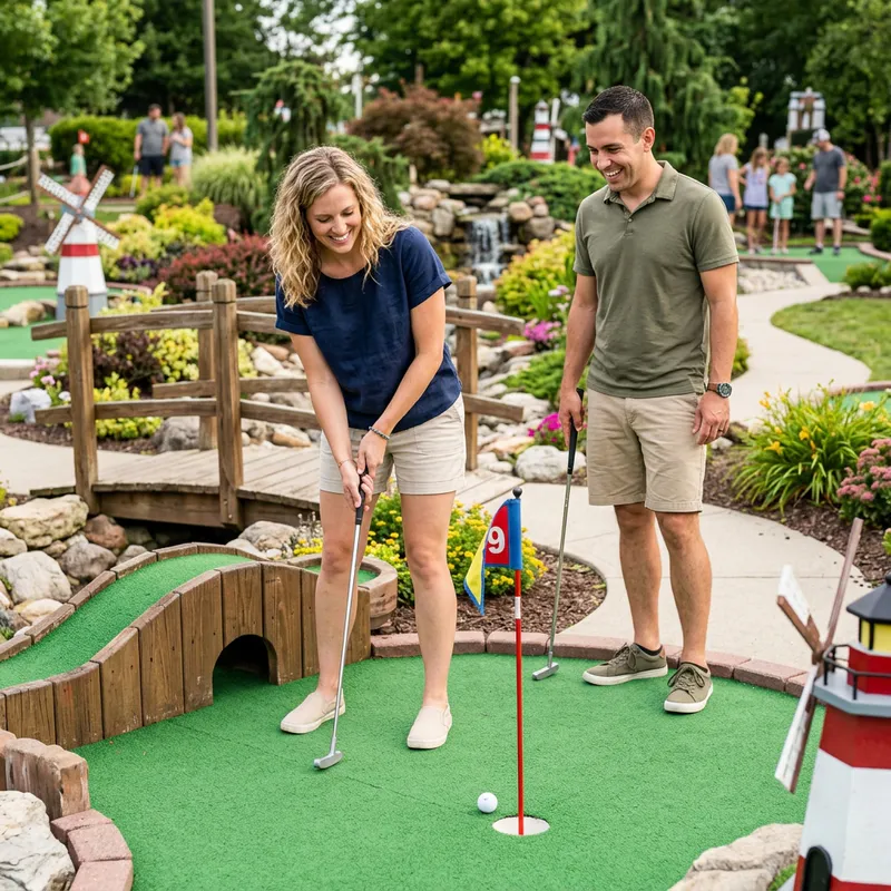 Mini Golf: Ronda de Precisión