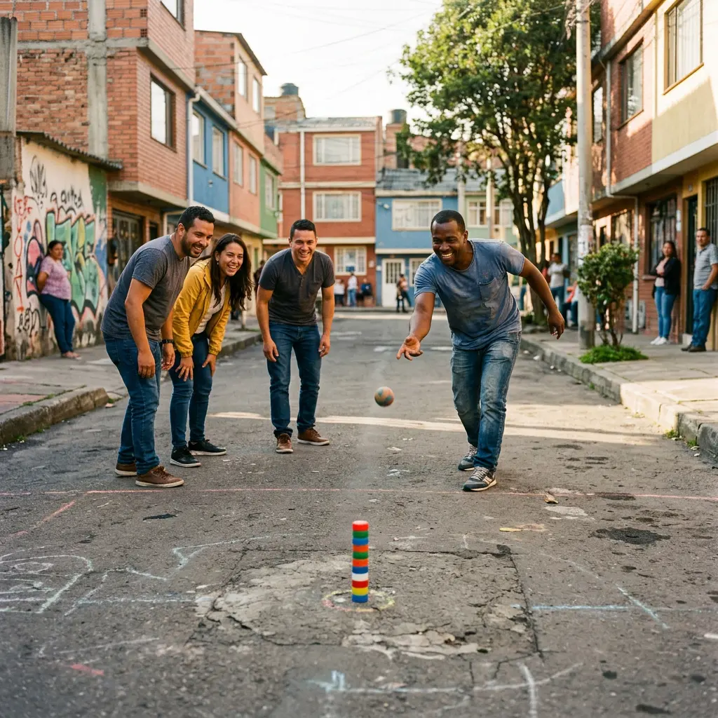 Canicas o Yermis: Juego de Calle