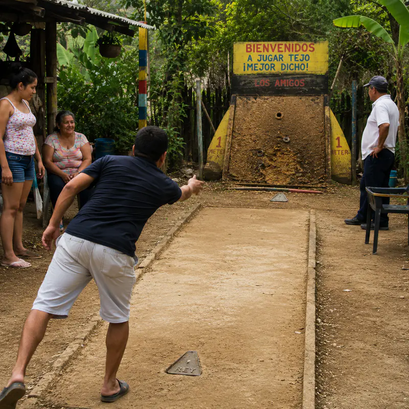 Tejo: Mecha y Puntería Criolla