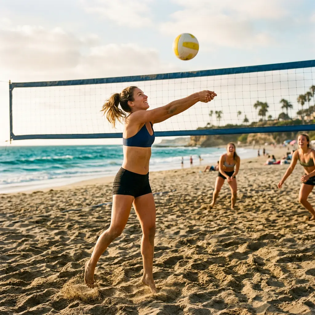 Voleibol Playa: Pases en la Arena