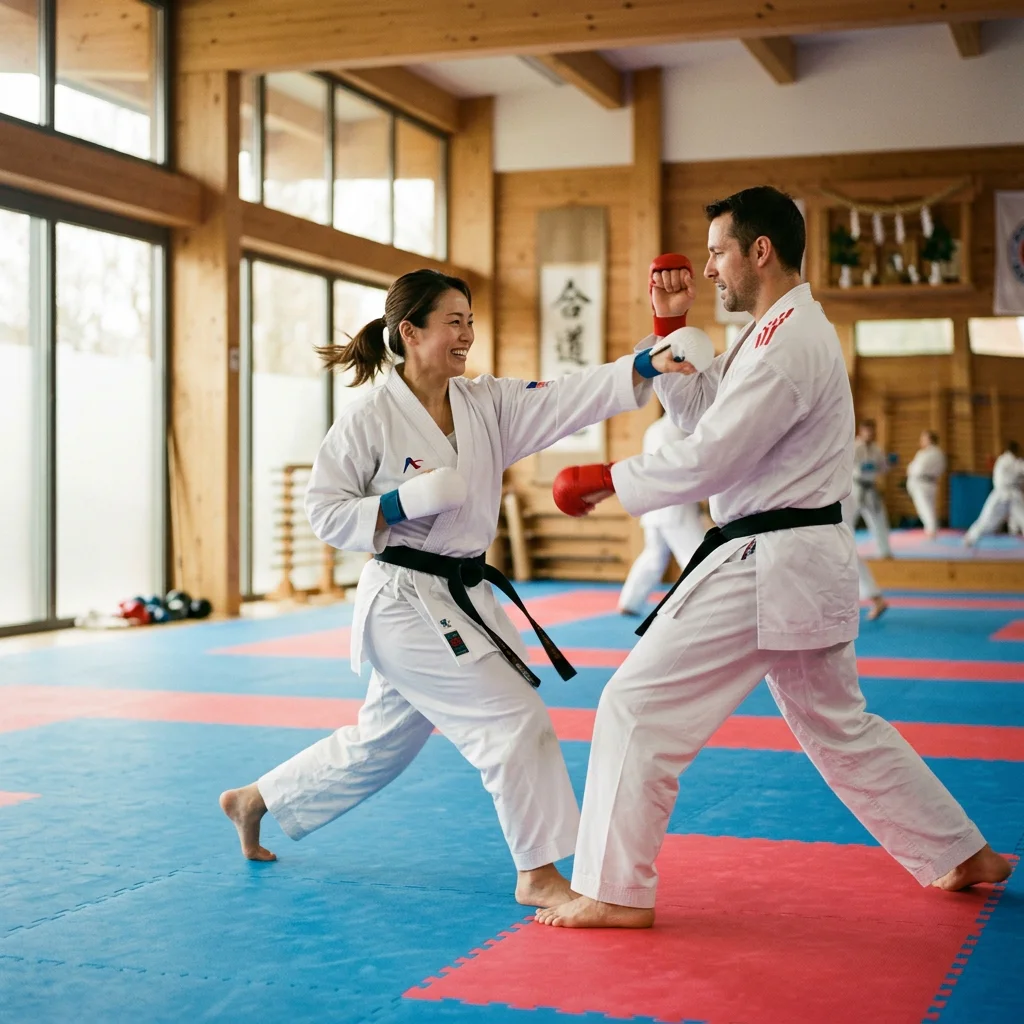 Karate: Kumite de Técnica y Respeto