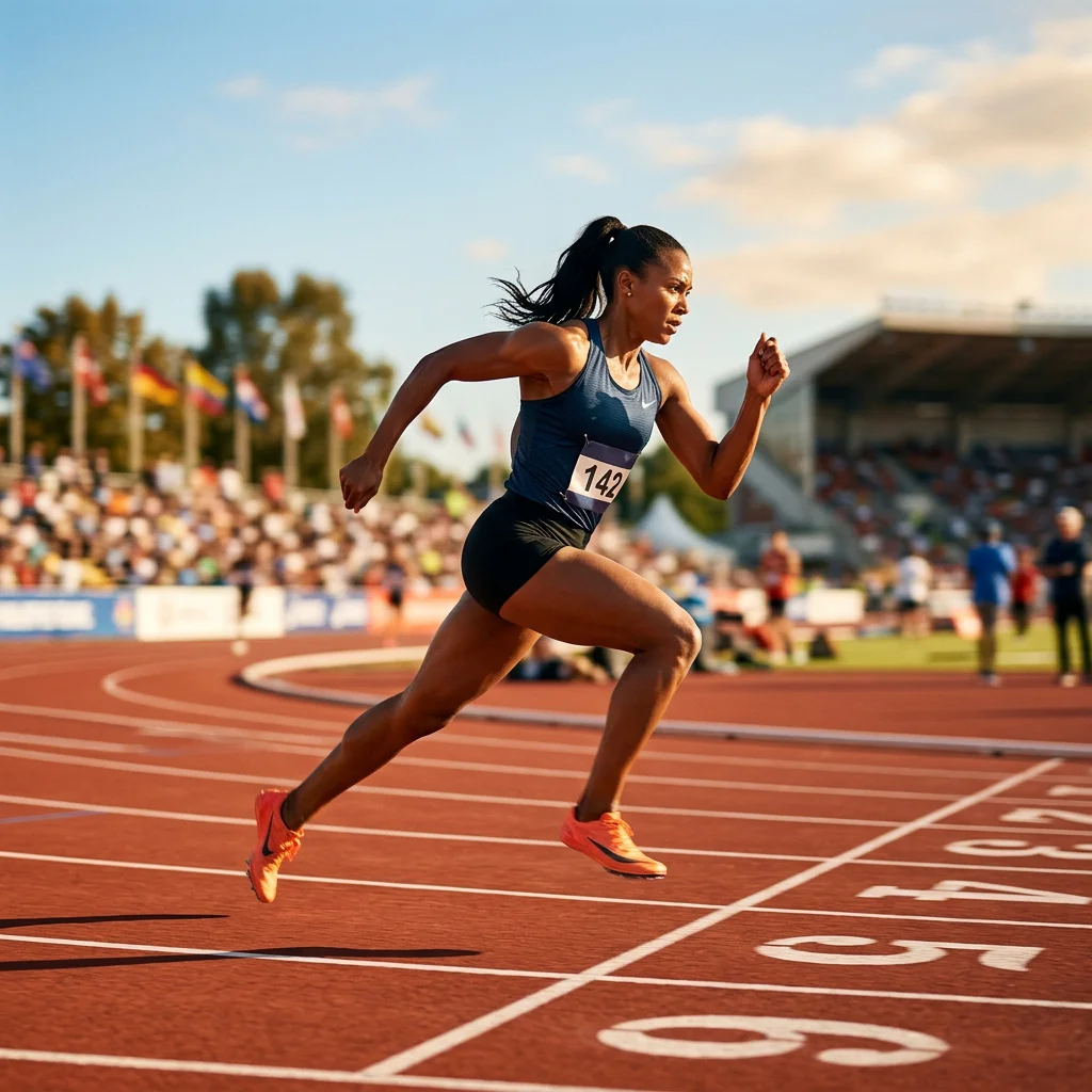 Atletismo: Carrera Explosiva en Pista