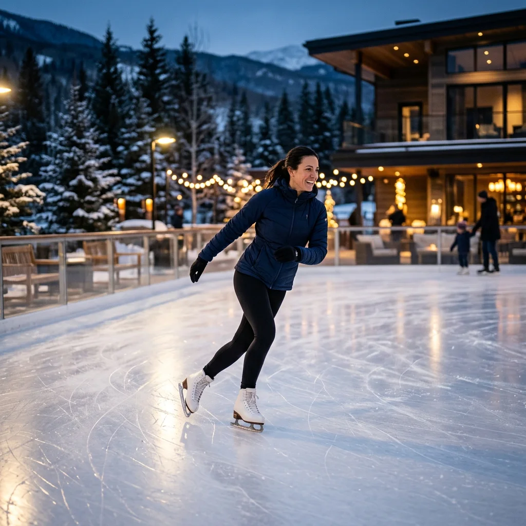 Patinaje en Hielo: Vueltas en la Pista