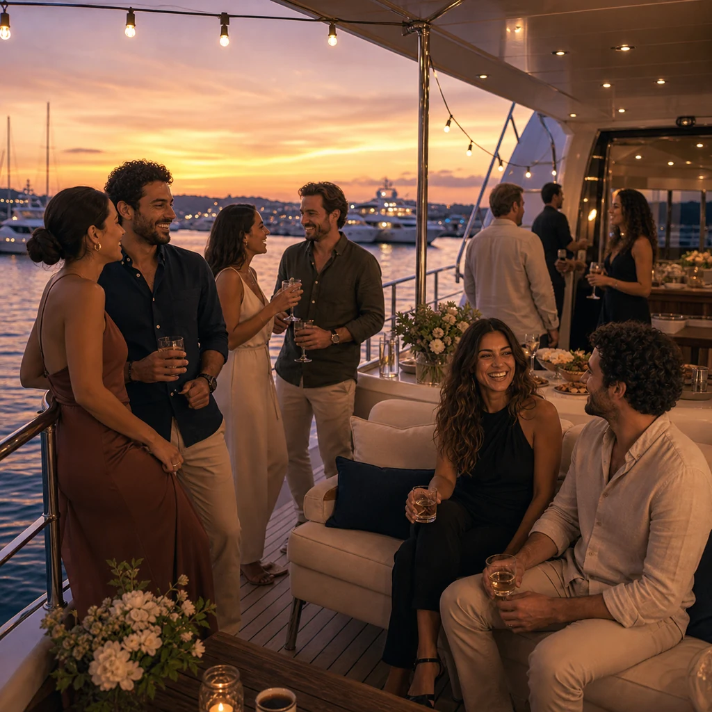 Fiesta en Yate o Barco Privado