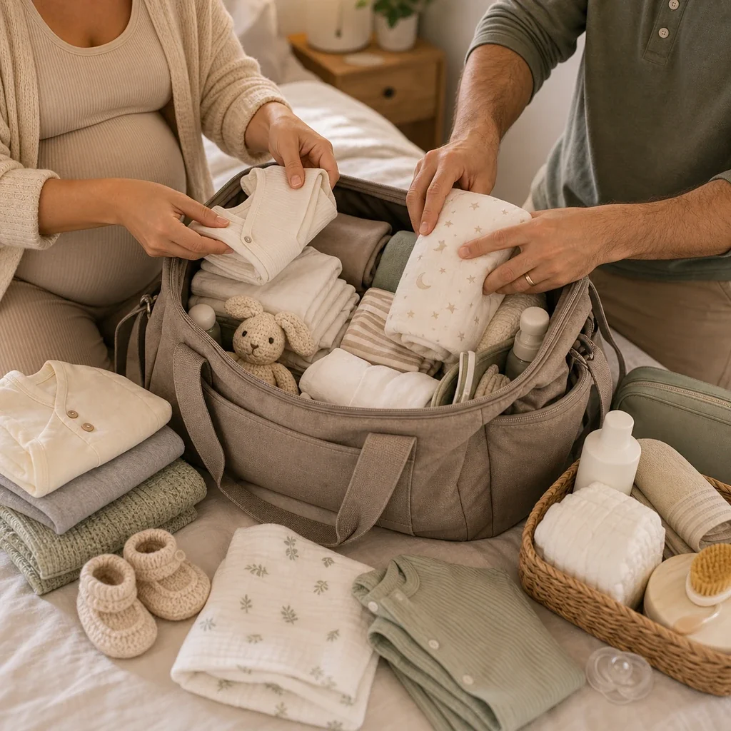 Ropa y Cosas Listas para el Bebé