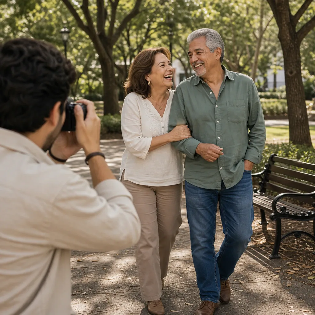 Sesión de Fotos con tus Padres