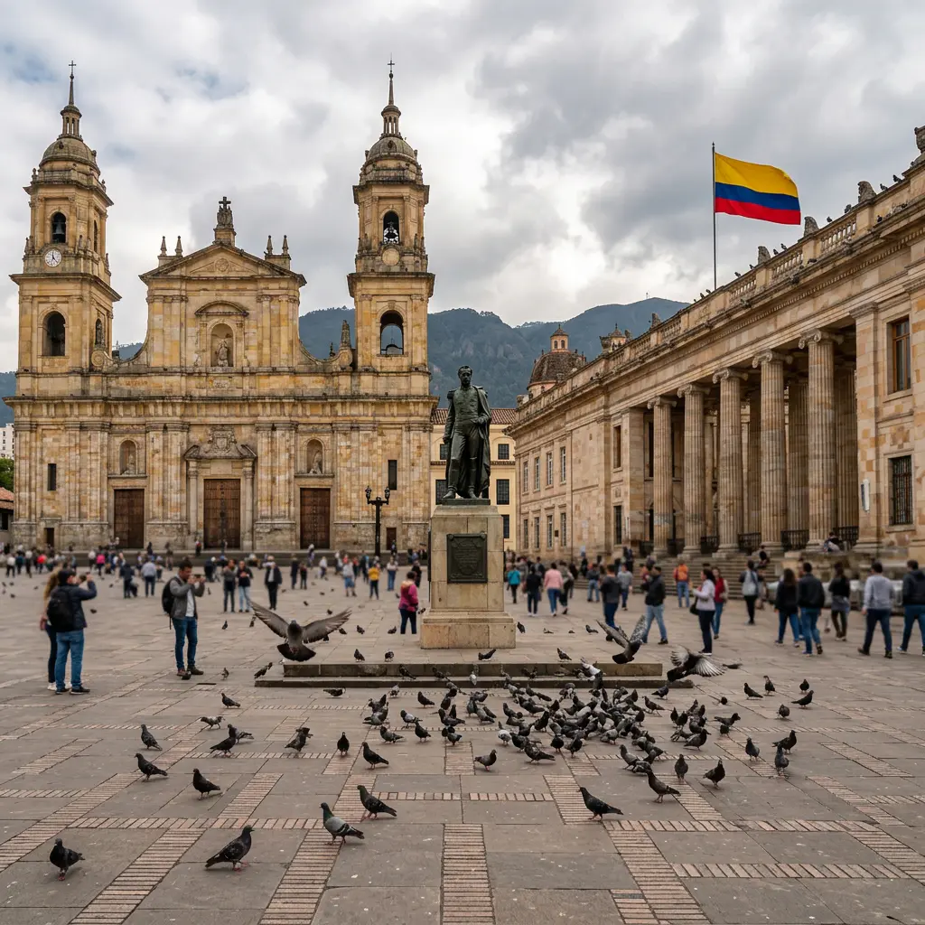 El corazón histórico de Bogotá
