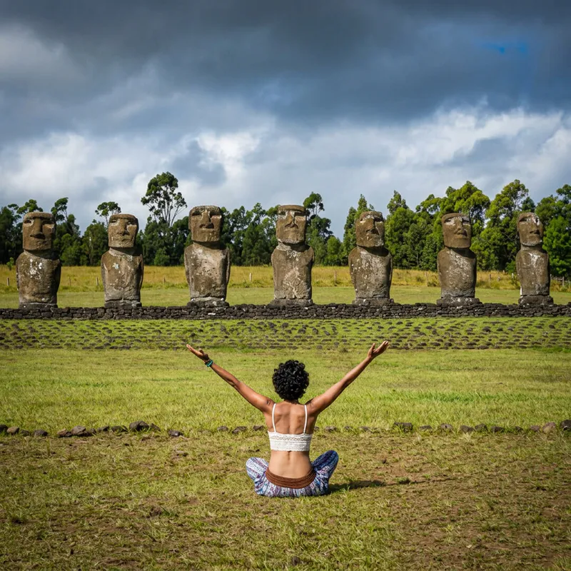 Moáis de la Isla de Pascua